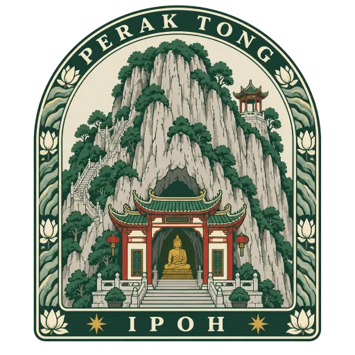 Perak Tong travel stamp