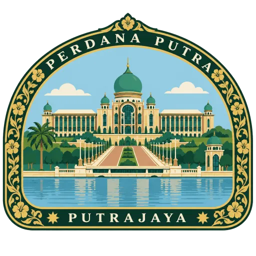 Perdana Putra travel stamp