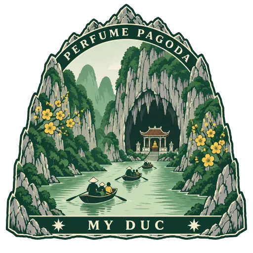 Perfume Pagoda travel stamp