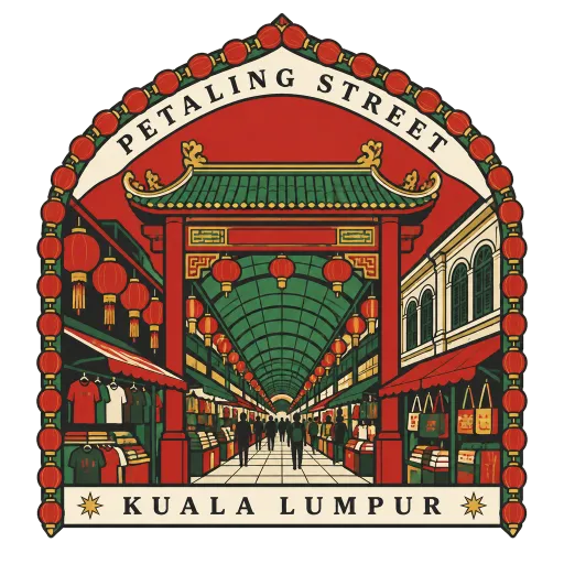 Petaling Street travel stamp