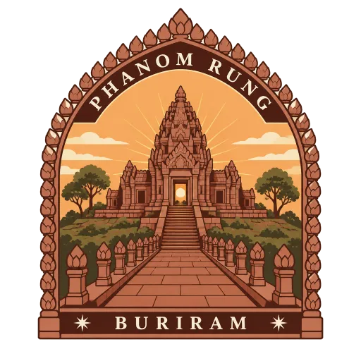 Phanom Rung Historical Park travel stamp