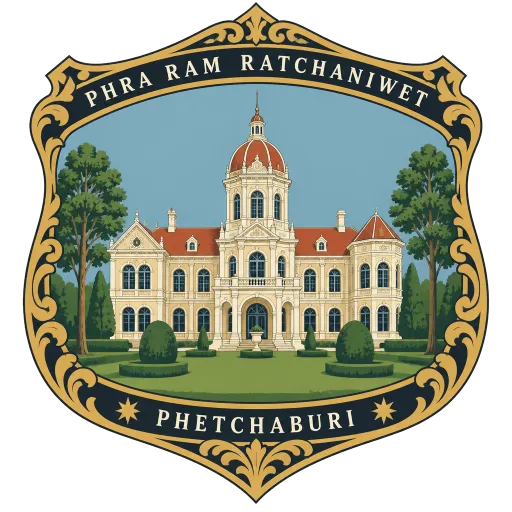 Phra Ram Ratchaniwet travel stamp