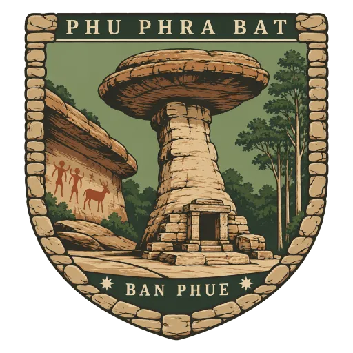 Phu Phra Bat Historical Park travel stamp