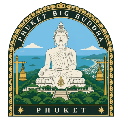 Phuket Big Buddha travel stamp