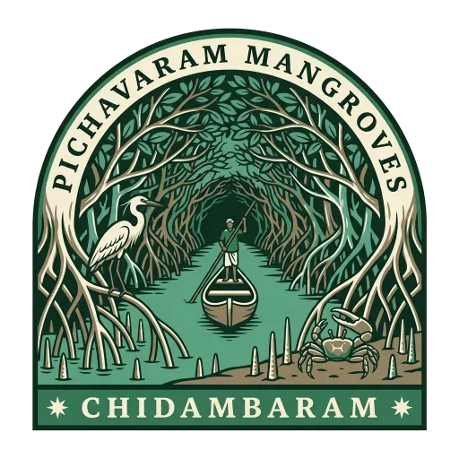 Pichavaram Mangroves travel stamp