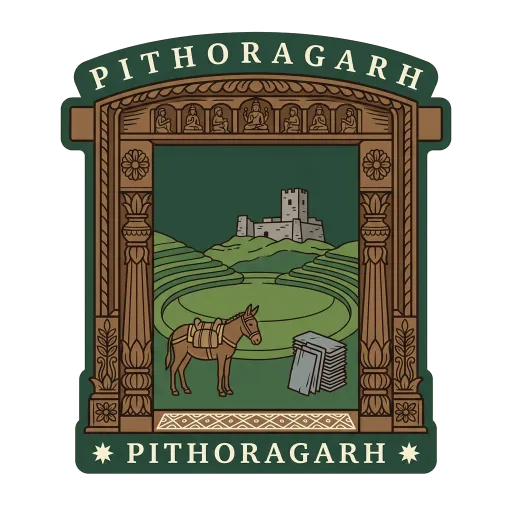 Pithoragarh travel stamp