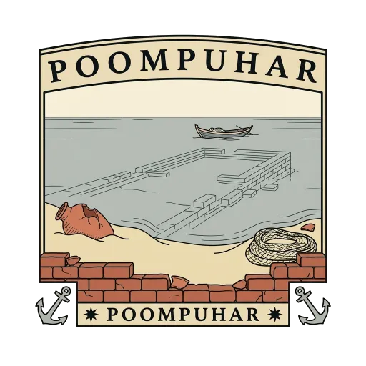 Poompuhar travel stamp