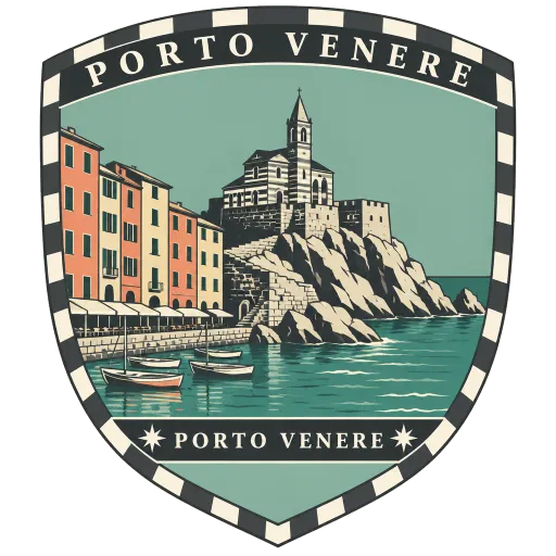 Porto Venere travel stamp