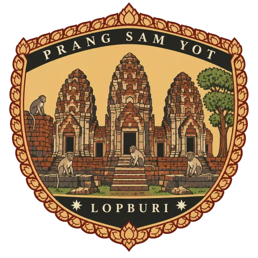 Prang Sam Yot travel stamp