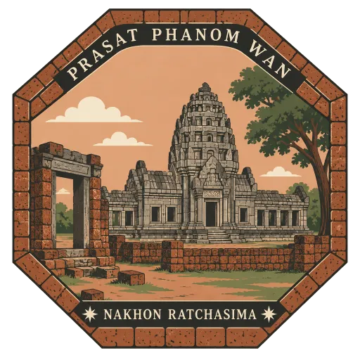 Prasat Phanom Wan travel stamp