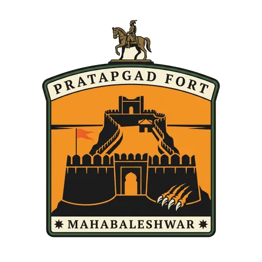 Pratapgad Fort travel stamp