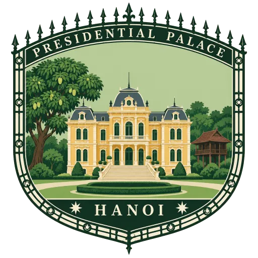 Presidential Palace travel stamp