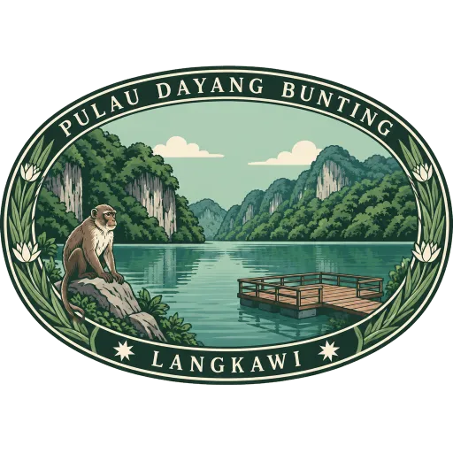 Pulau Dayang Bunting travel stamp