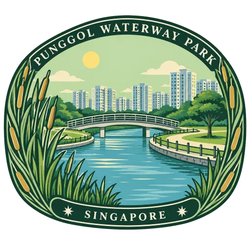 Punggol Waterway Park travel stamp