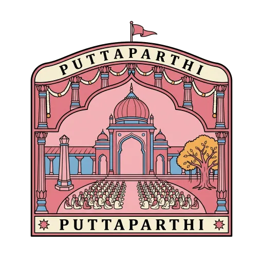 Puttaparthi travel stamp