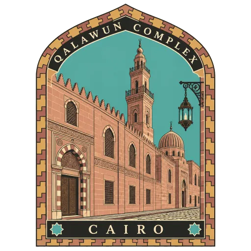 Qalawun Complex travel stamp