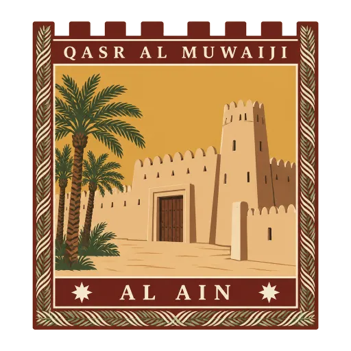 Qasr Al Muwaiji travel stamp