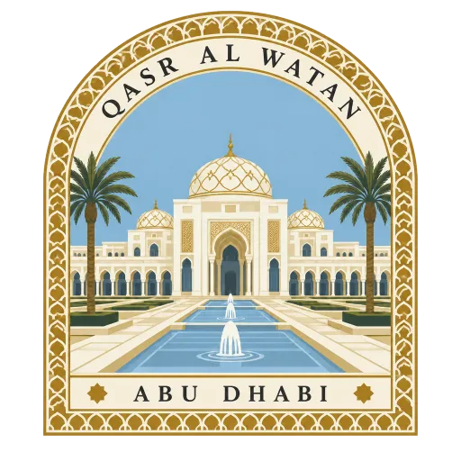 Qasr Al Watan travel stamp