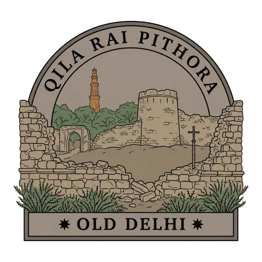 Qila Rai Pithora travel stamp