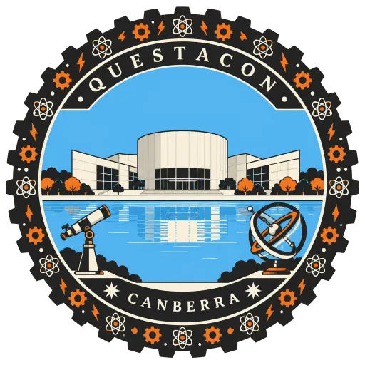 Questacon travel stamp