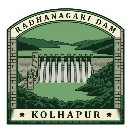 Radhanagari Dam travel stamp