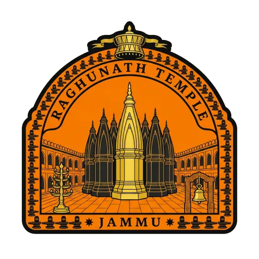 Raghunath Temple travel stamp
