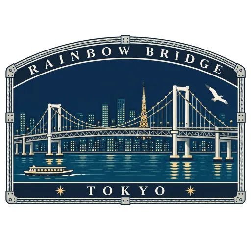 Rainbow Bridge travel stamp