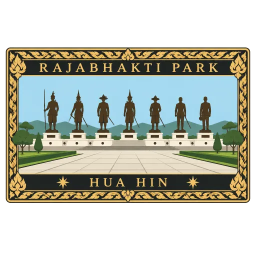 Rajabhakti Park travel stamp