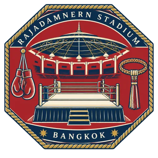 Rajadamnern Stadium travel stamp