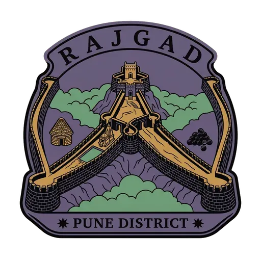 Rajgad travel stamp