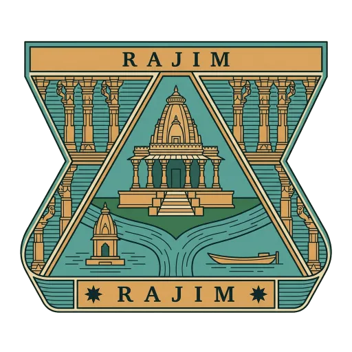 Rajim travel stamp