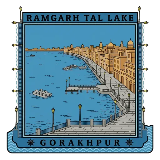 Ramgarh Tal Lake travel stamp
