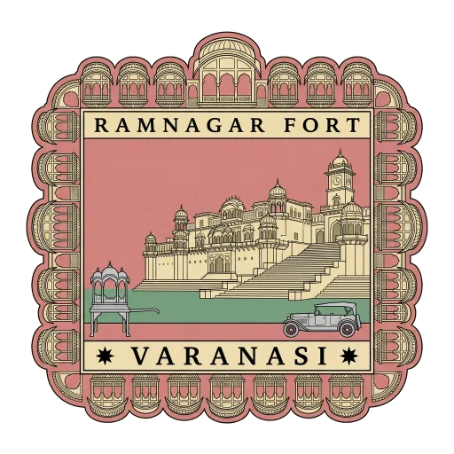 Ramnagar Fort travel stamp