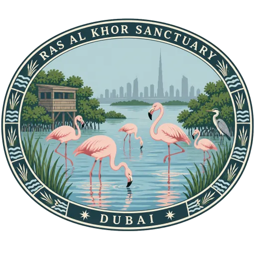 Ras Al Khor Wildlife Sanctuary travel stamp