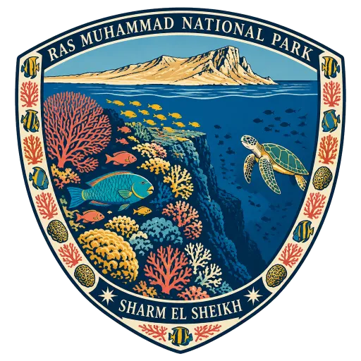 Ras Muhammad National Park travel stamp