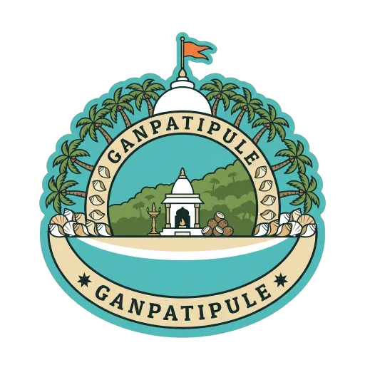 Ganpatipule travel stamp