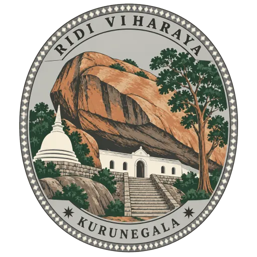 Ridi Viharaya travel stamp