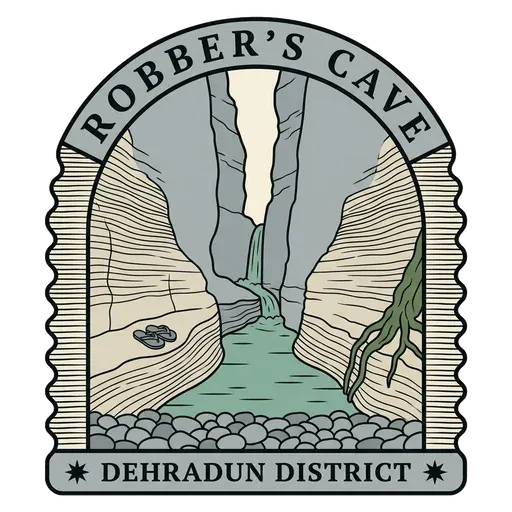Robber's Cave travel stamp
