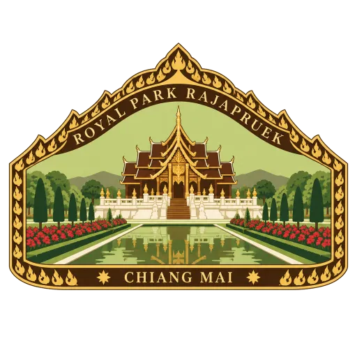 Royal Park Rajapruek travel stamp