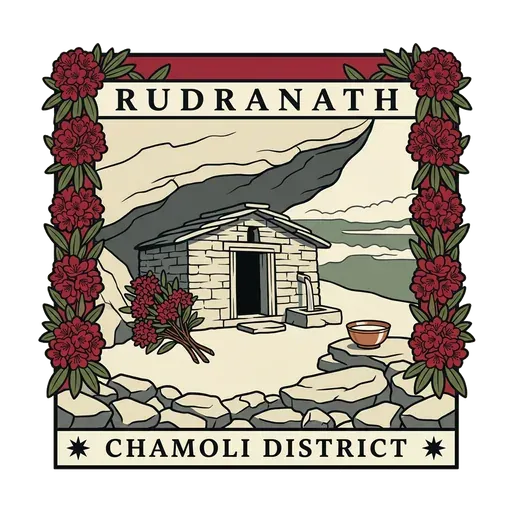 Rudranath travel stamp
