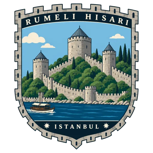 Rumeli Hisarı travel stamp