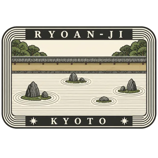 Ryōan-ji travel stamp