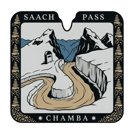Saach Pass travel stamp