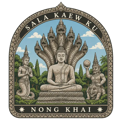Sala Kaew Ku travel stamp