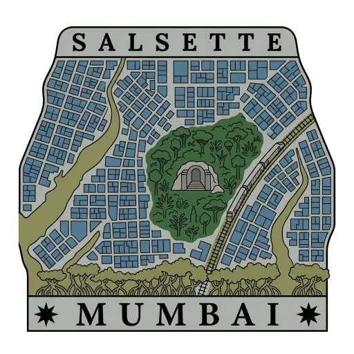 Salsette travel stamp