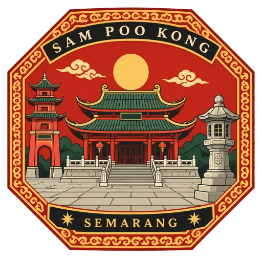 Sam Poo Kong travel stamp
