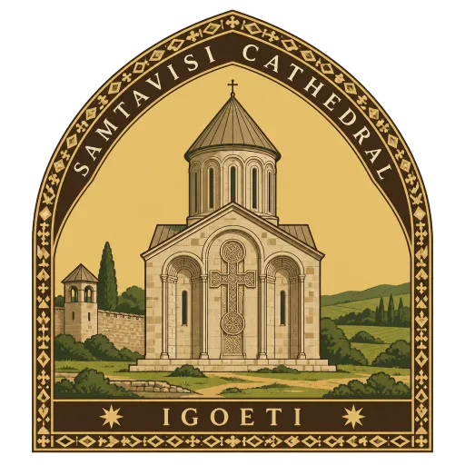 Samtavisi Cathedral travel stamp