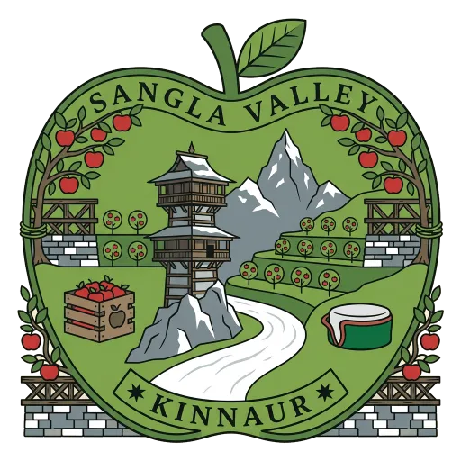 Sangla Valley travel stamp
