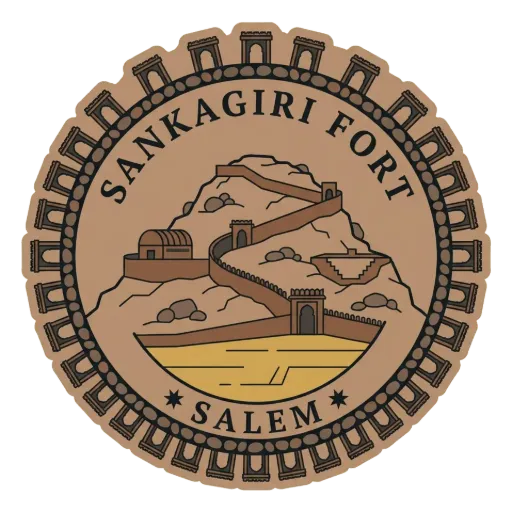 Sankagiri Fort travel stamp