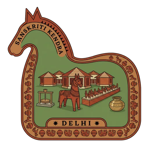 Sanskriti Kendra travel stamp